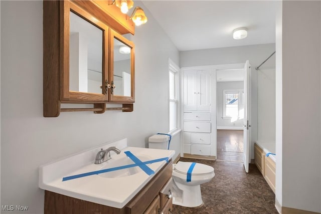 3533 Carlyle Ave, Cleveland, OH 44109 - bathroom featuring vanity and toilet