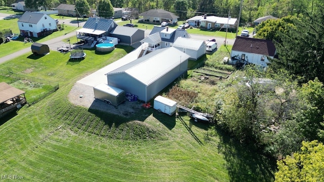 birds eye view of property featuring a residential view