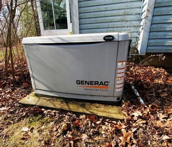 exterior details featuring a power unit