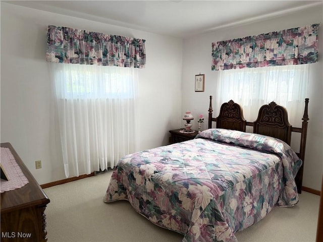 213 Stardust Dr, Wintersville, OH 43953 - carpeted bedroom with baseboards