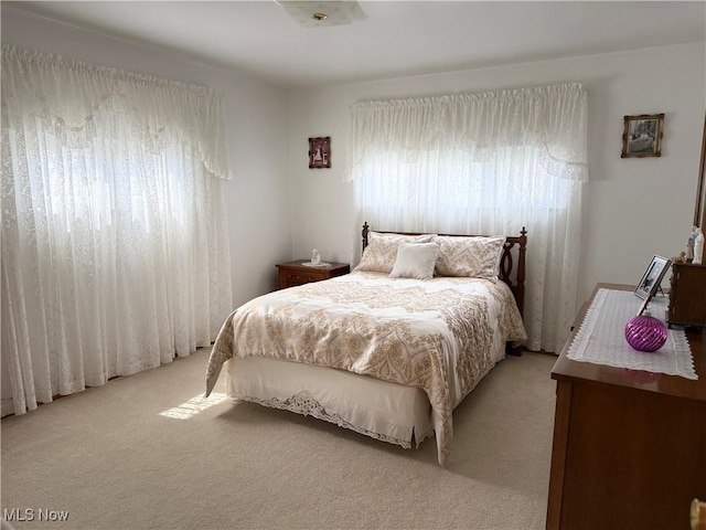 213 Stardust Dr, Wintersville, OH 43953 - bedroom featuring light colored carpet