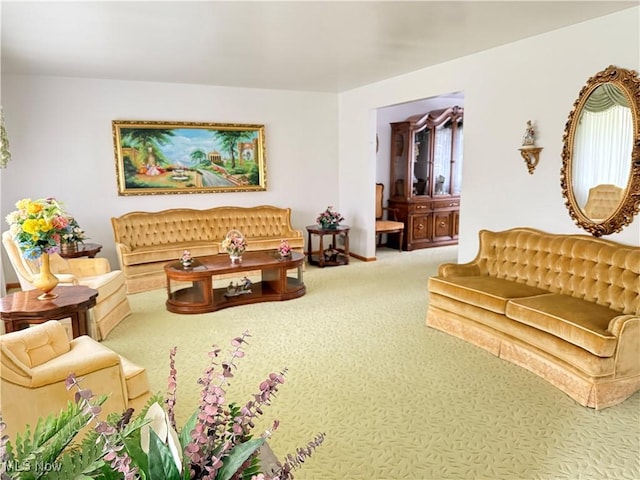 213 Stardust Dr, Wintersville, OH 43953 - living room with carpet floors