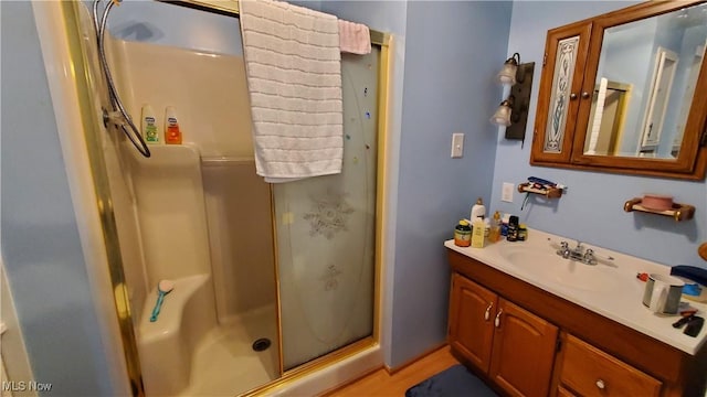 59011 Cherry Hill Rd, Byesville, OH 43723 - full bath featuring vanity and a shower stall