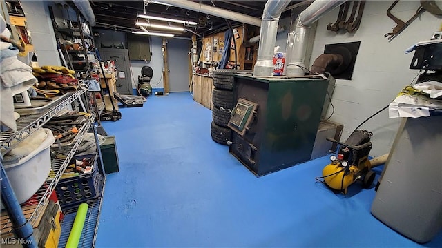59011 Cherry Hill Rd, Byesville, OH 43723 - view of unfinished basement