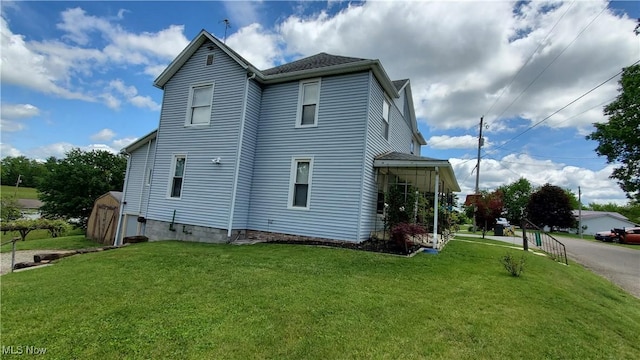 59011 Cherry Hill Rd, Byesville, OH 43723 - view of home's exterior with a lawn