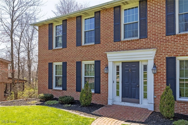 1332 Springbrook Dr, Mansfield, OH 44906 - view of front of house with brick siding