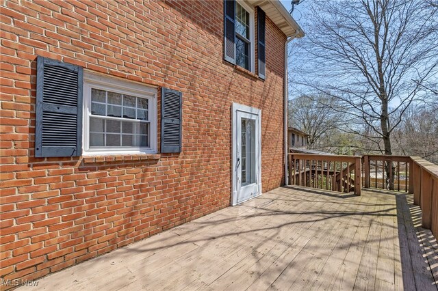 1332 Springbrook Dr, Mansfield, OH 44906 - view of wooden deck