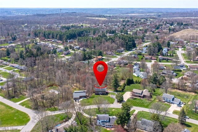 1332 Springbrook Dr, Mansfield, OH 44906 - aerial overview of property's location featuring nearby suburban area