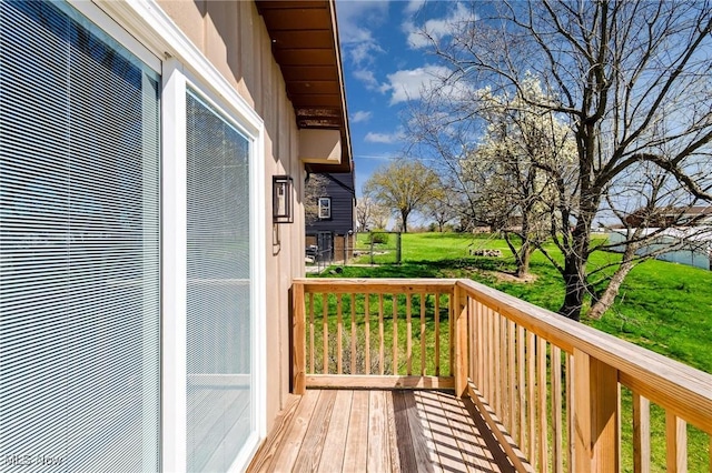 3604 Eldersville Rd, Colliers, WV 26035 - view of wooden deck