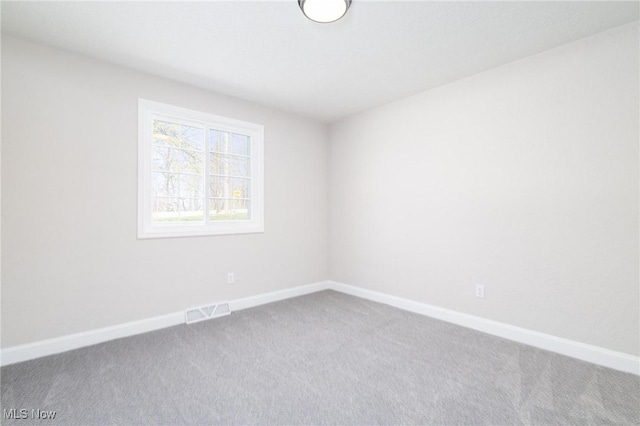 3604 Eldersville Rd, Colliers, WV 26035 - empty room featuring baseboards, visible vents, and carpet