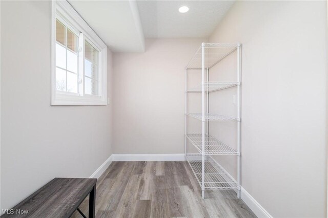 3604 Eldersville Rd, Colliers, WV 26035 - walk in closet with wood finished floors