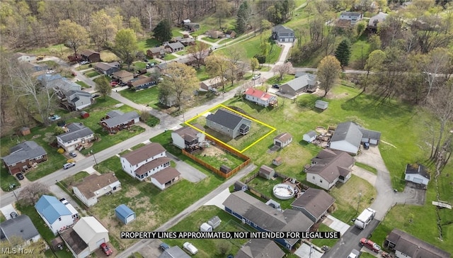1804 28th St, Vienna, WV 26105 - aerial view with a residential view
