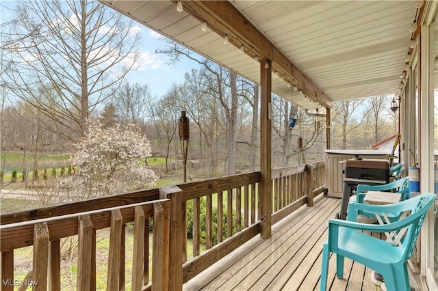 1611 Township Road 1610, Ashland, OH 44805 - view of wooden terrace