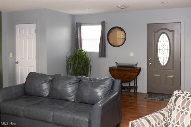 25900 Township Road 26, Coshocton, OH 43812 - living area with dark wood-type flooring