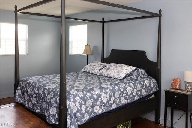 25900 Township Road 26, Coshocton, OH 43812 - bedroom with wood finished floors and a closet