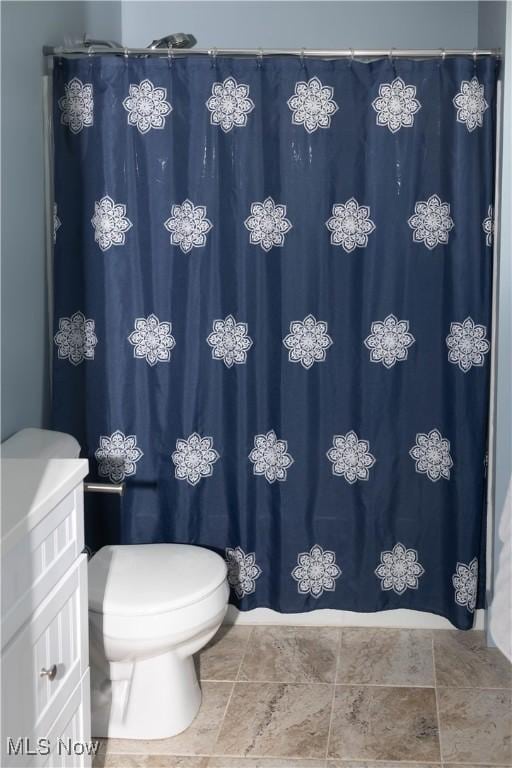 25900 Township Road 26, Coshocton, OH 43812 - full bathroom with curtained shower and toilet