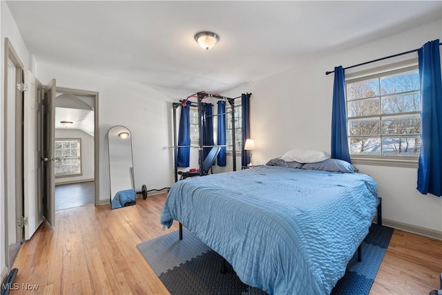 14221 S Woodland Rd, Shaker Heights, OH 44120 - bedroom featuring light wood finished floors and baseboards