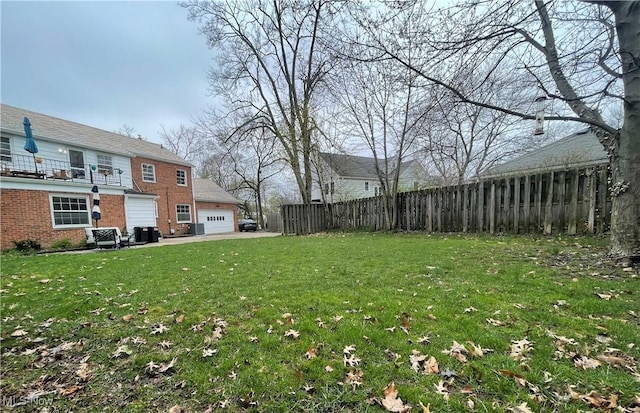 14221 S Woodland Rd, Shaker Heights, OH 44120 - view of yard featuring fence and central AC