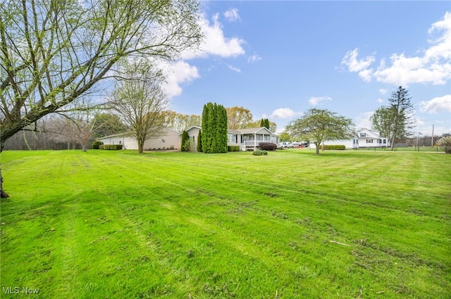 view of yard