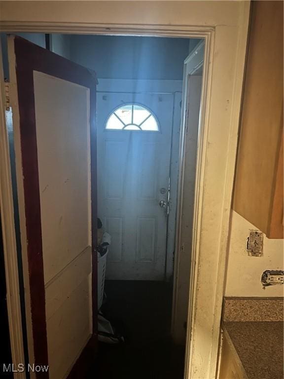 view of doorway to outside