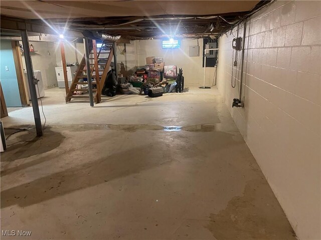 1166 Raymond St NW, Warren, OH 44485 - view of unfinished basement