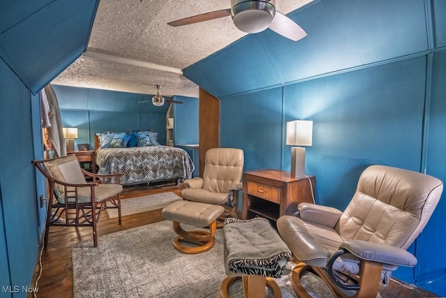 3867 E 177th St, Cleveland, OH 44128 - bedroom with wood finished floors and a ceiling fan