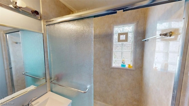 14513 Mission Rd, Cleveland, OH 44135 - full bath with a shower with door