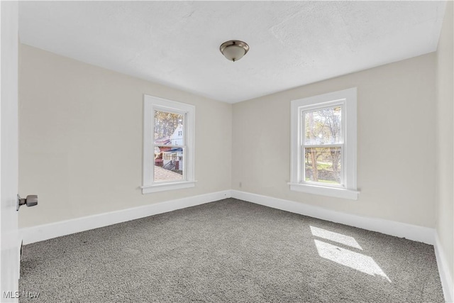 201 Alberti Ct, Akron, OH 44310 - unfurnished room featuring plenty of natural light, carpet floors, and baseboards