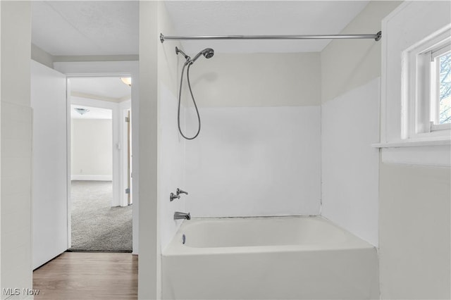 201 Alberti Ct, Akron, OH 44310 - full bath with bathing tub / shower combination and wood finished floors