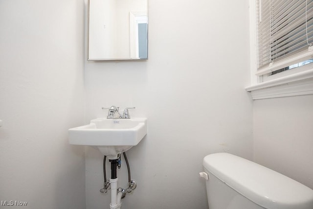 bathroom with toilet