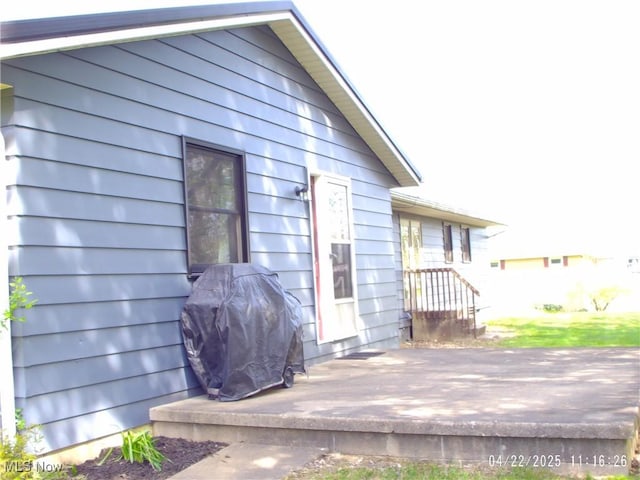 view of rear view of property