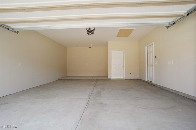 9264 Sharrott Rd Unit 1002, Poland, OH 44514 - garage featuring a garage door opener
