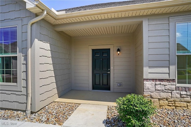 9264 Sharrott Rd Unit 1002, Poland, OH 44514 - entrance to property featuring stone siding