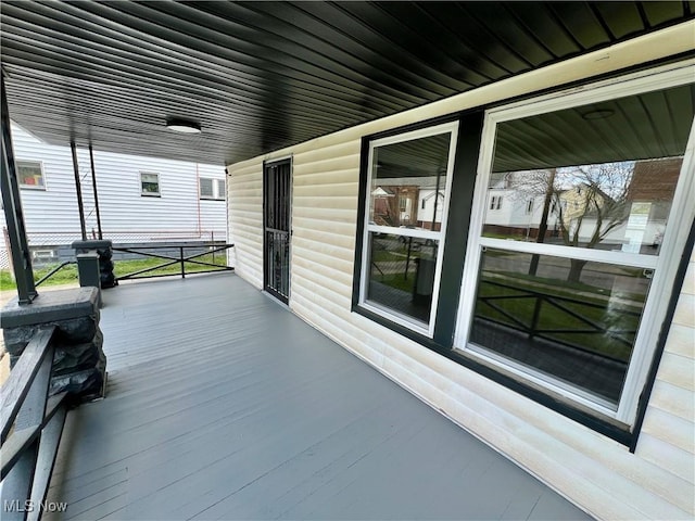 3478 E 150th St, Cleveland, OH 44120 - view of wooden deck