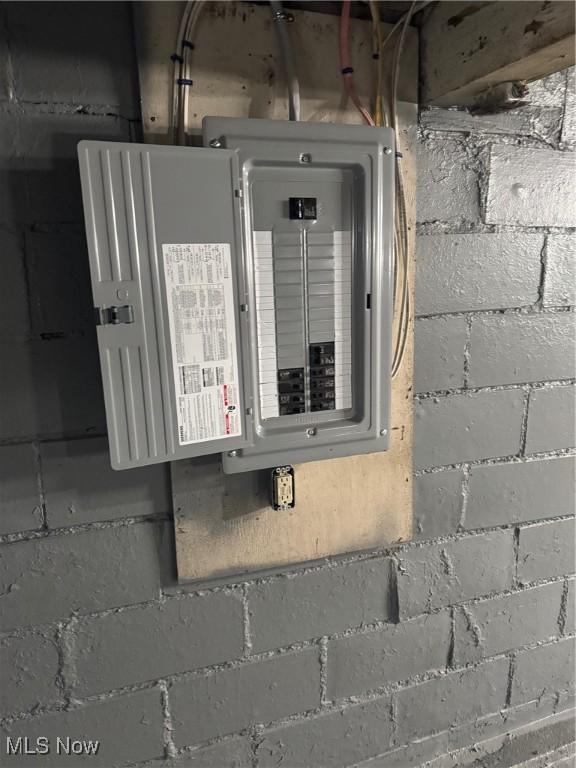 625 Allyn St, Akron, OH 44311 - utilities featuring electric panel