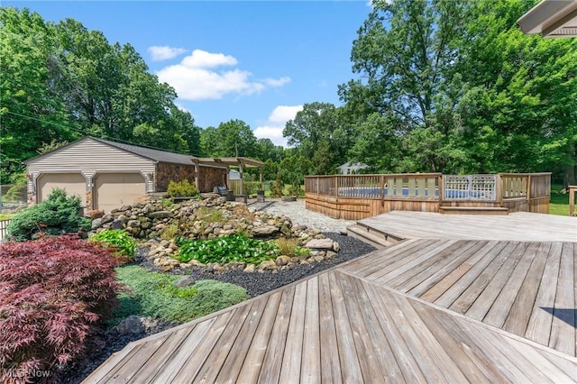 148 N Kimberly Ave N, Youngstown, OH 44515 - deck featuring view of scattered trees