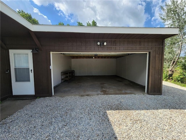 1490 Evergreen Dr, Streetsboro, OH 44241 - garage featuring driveway