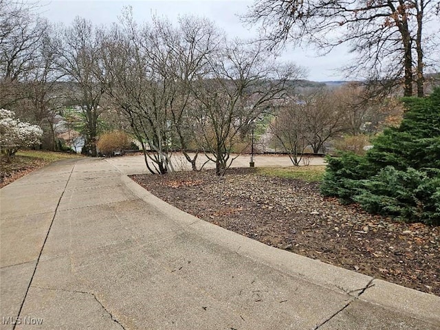 view of road