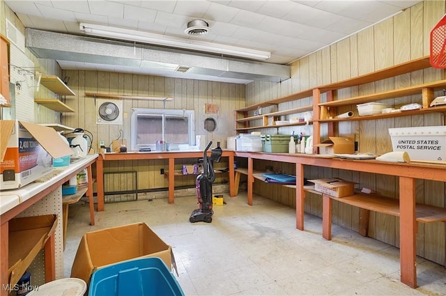 storage featuring visible vents