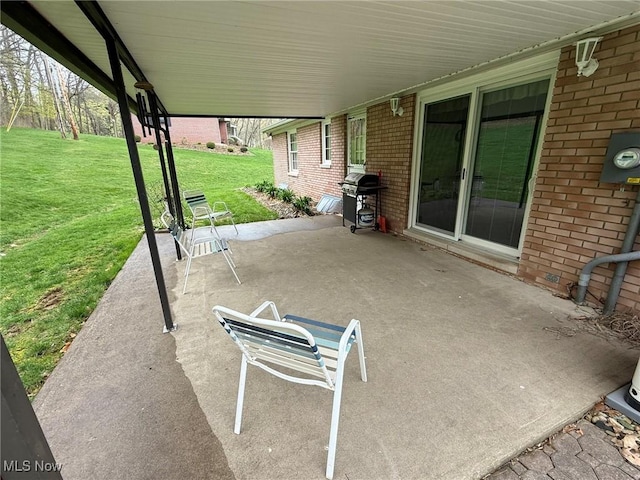 2476 Willow Brook Dr NW, Dover, OH 44622 - view of patio with area for grilling
