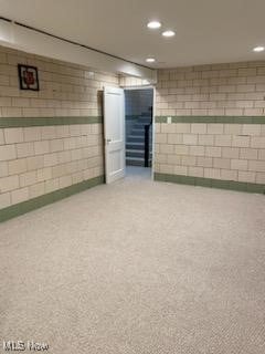 3016 Croydon Dr NW, Canton, OH 44718 - below grade area featuring recessed lighting