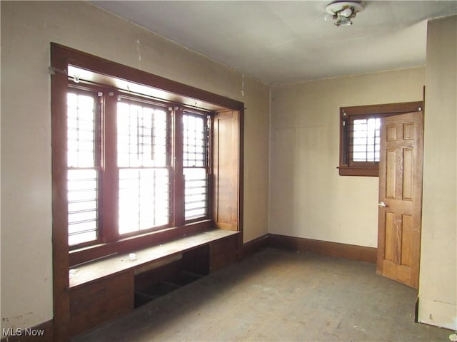 325 Hillwood Dr, Akron, OH 44320 - empty room with a wealth of natural light and baseboards
