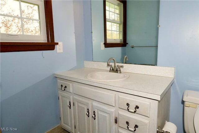 4479 Azalea Ln, North Olmsted, OH 44070 - half bath featuring toilet and vanity