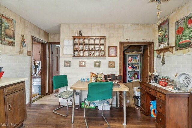 944 Bey Rd, Akron, OH 44312 - dining room featuring dark wood finished floors
