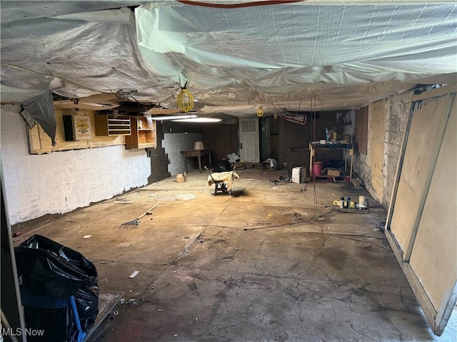 944 Bey Rd, Akron, OH 44312 - view of unfinished below grade area