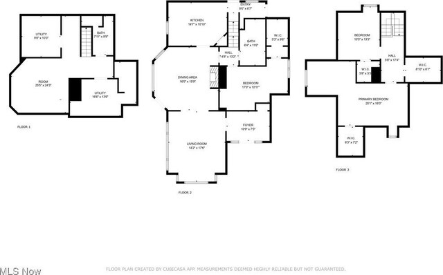 609 Main St, Toronto, OH 43964 - floor plan / room layout