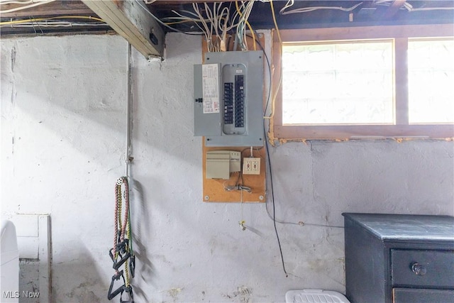 353 W N Ave, East Palestine, OH 44413 - utility room with electric panel