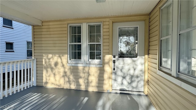 view of entrance to property