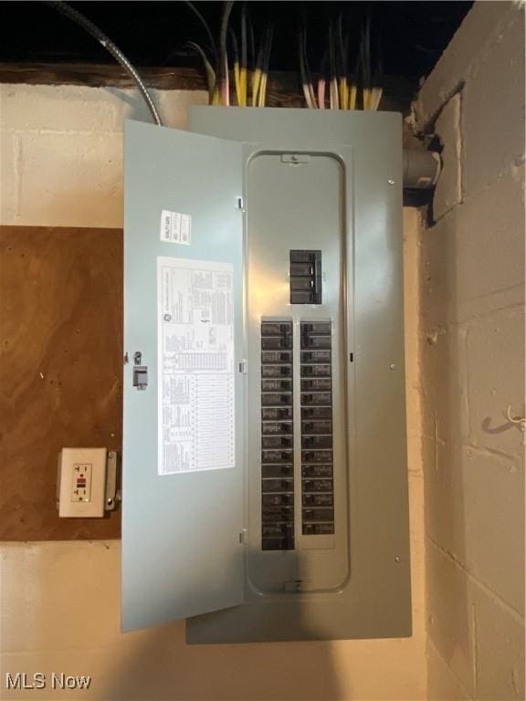 utilities with electric panel