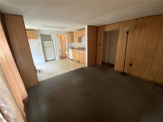 view of unfurnished living room